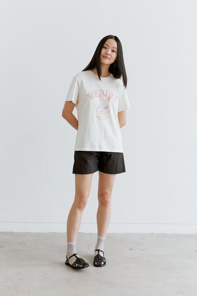 rabbit print t-shirt