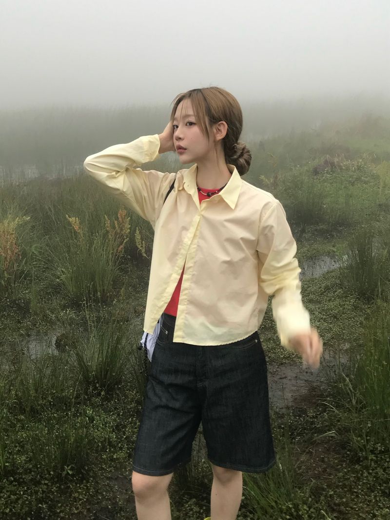 Dibo crop shirt