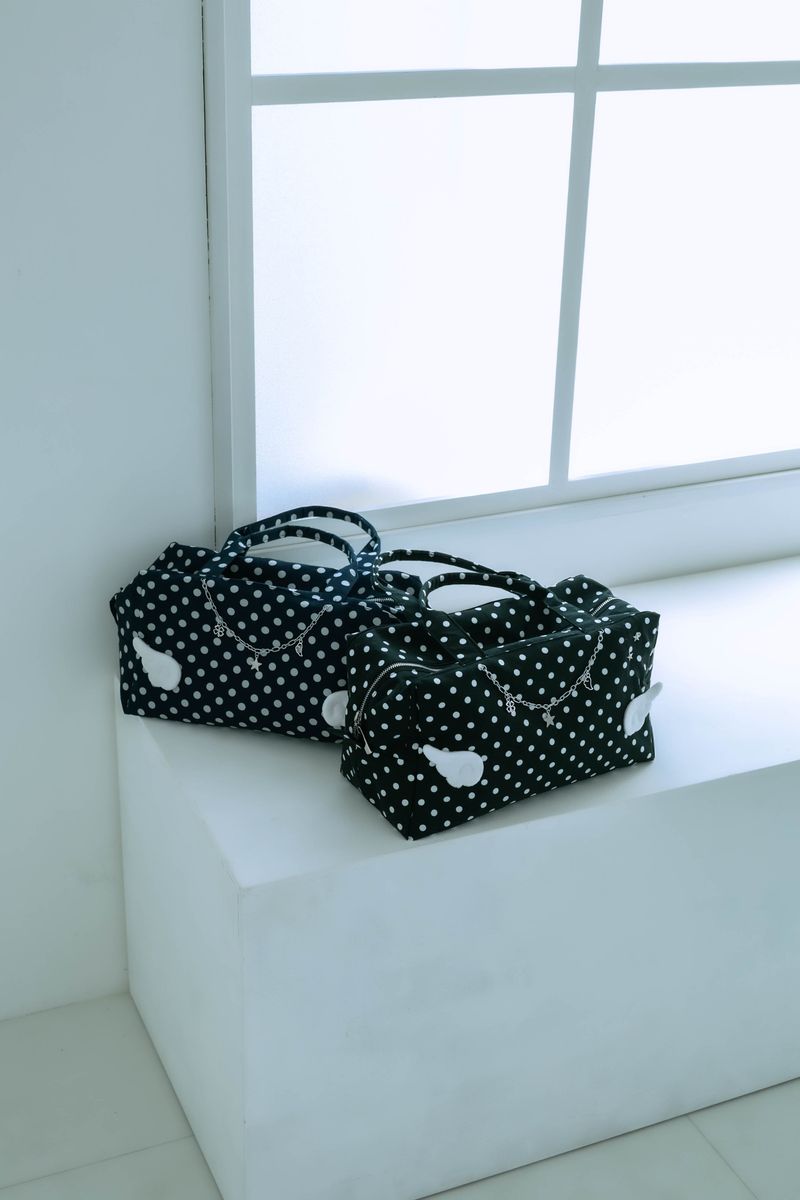 angel dot bag (black)