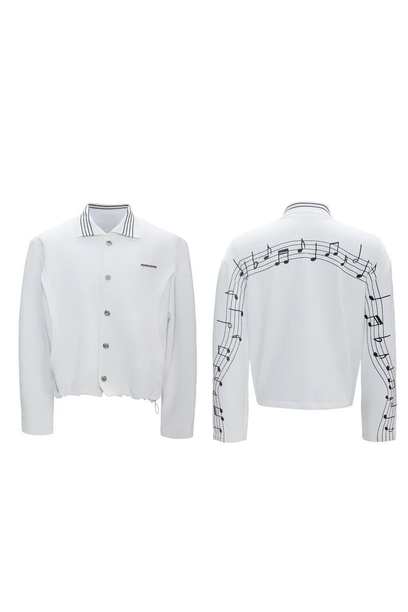 Embroidered Musical Jacket