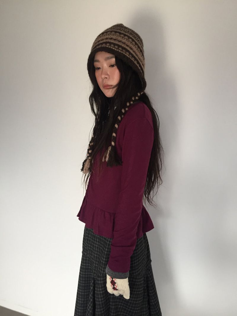 Nordic Tassel Balaclava (3Colors)