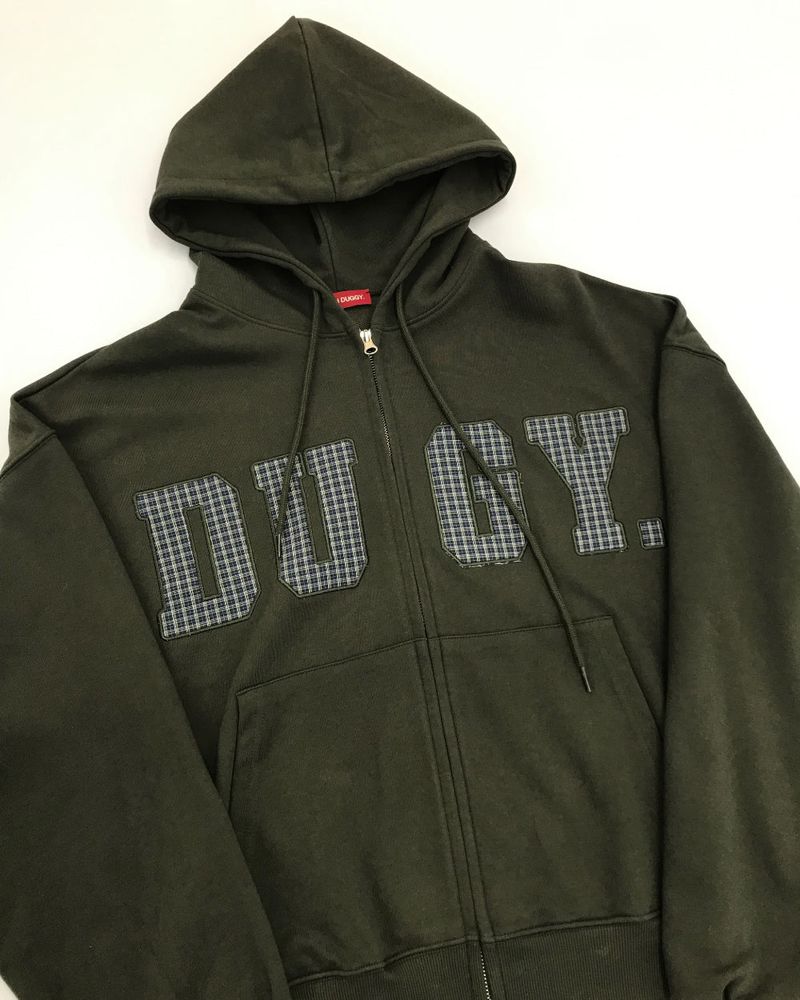 YWD DUGY HOODIE ZIP-UP