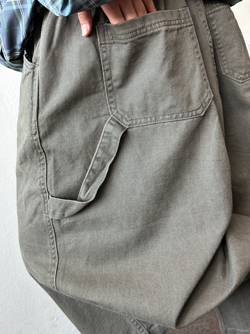 Double Cargo Pigment Rivet Bermuda 3 Color 