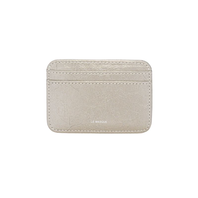 Daisy Slim Mini Transportation Card Wallet Metal