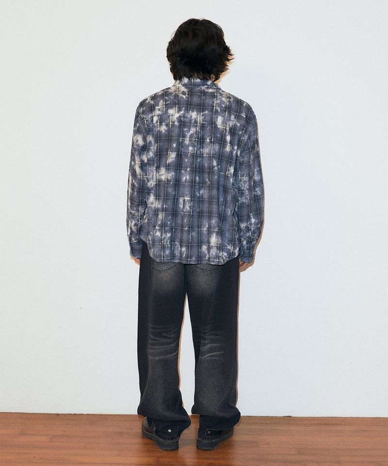 OVERDYED CHECK SHIRT