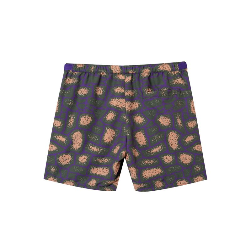 Stone Nylon Shorts - Yellow