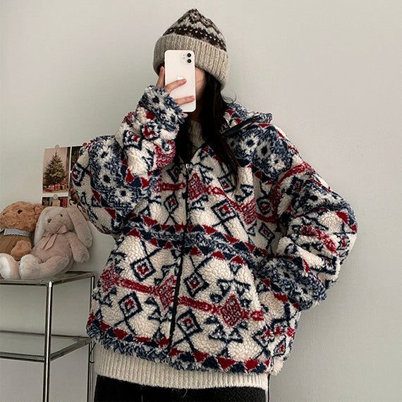 Eid Nordic beanie hat