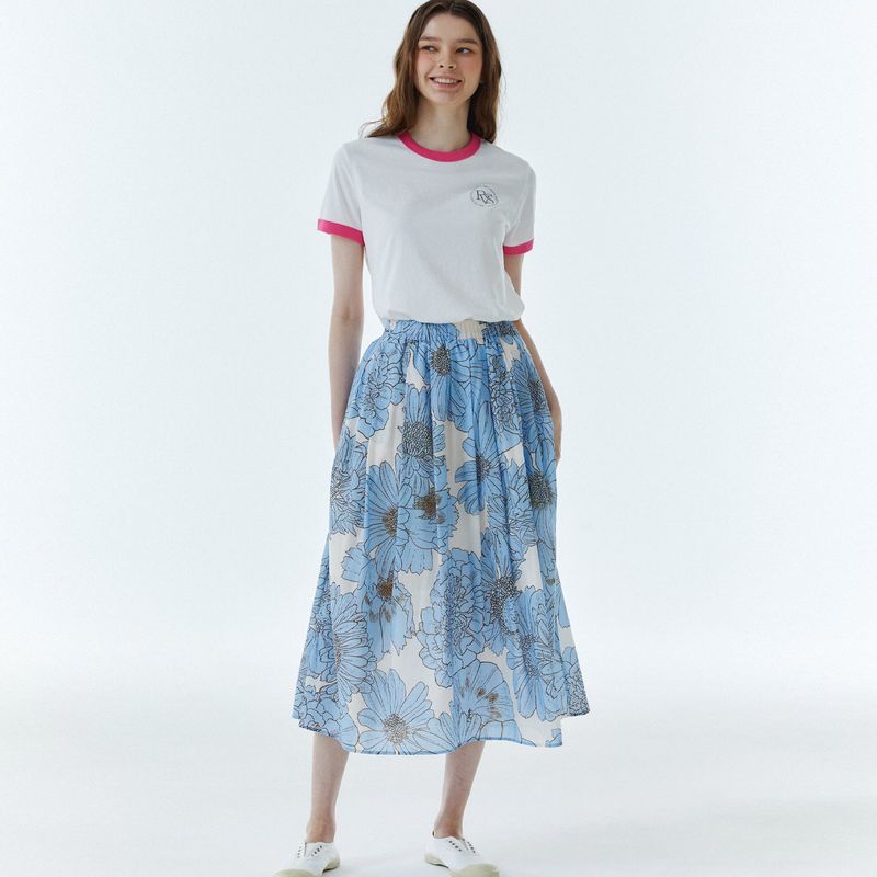 RVS Ringer T-Shirt Pink
