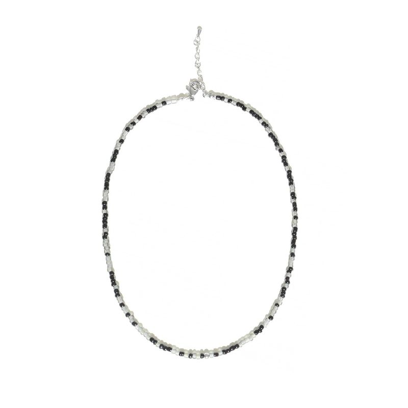 ARCANE FUNK(アーケインファンク)の「BALL POINT GRAY NECKLACE(Accessories)」