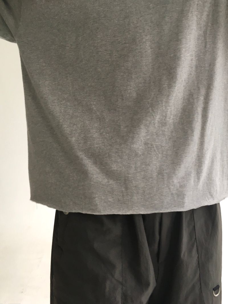 crop cut off short sleeve(4colors)