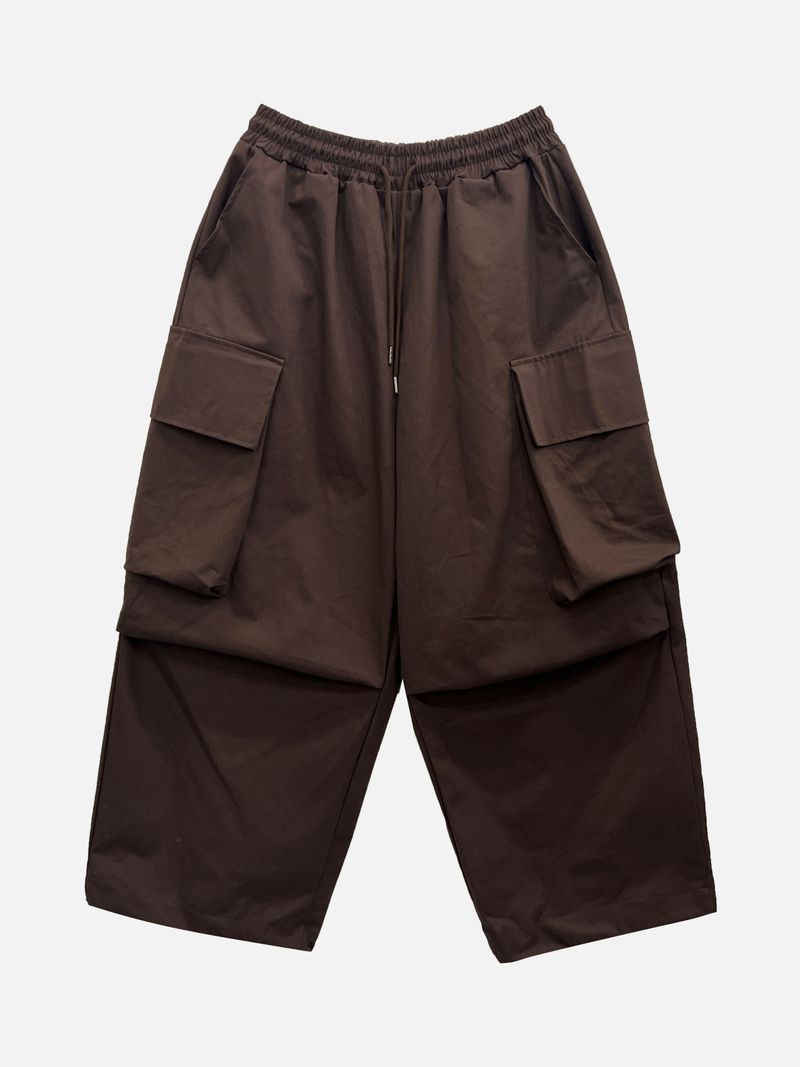 Leak Cotton Big Cargo Pants 3C