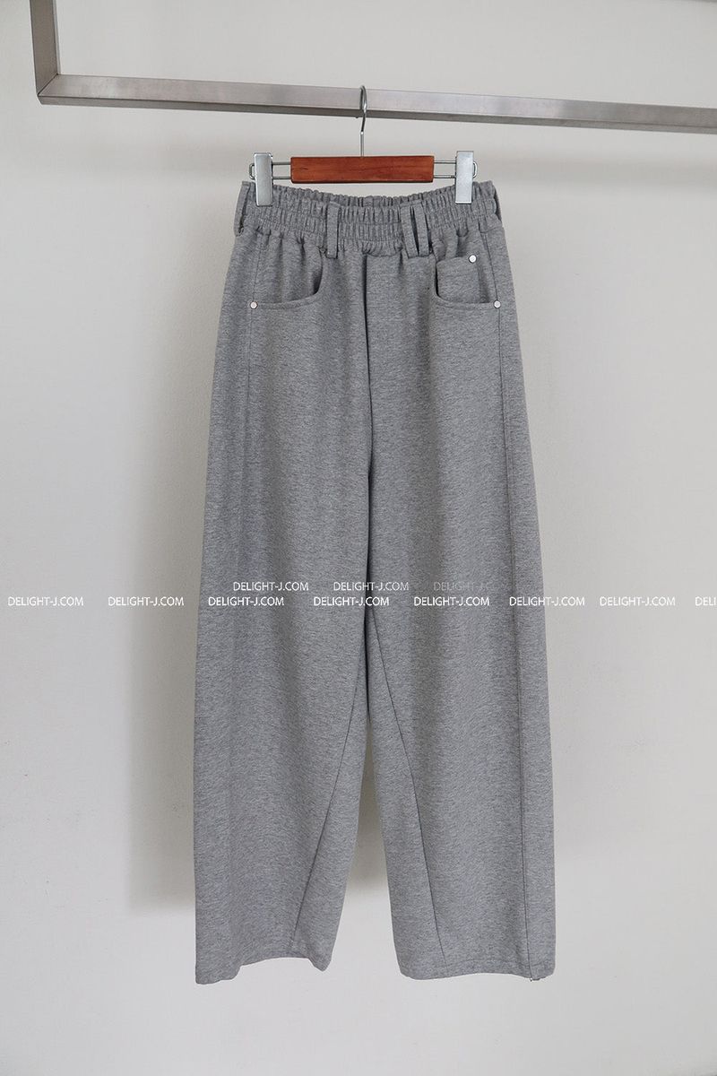 [UNISEX] Belt Loop String Jogger & Wide Pants