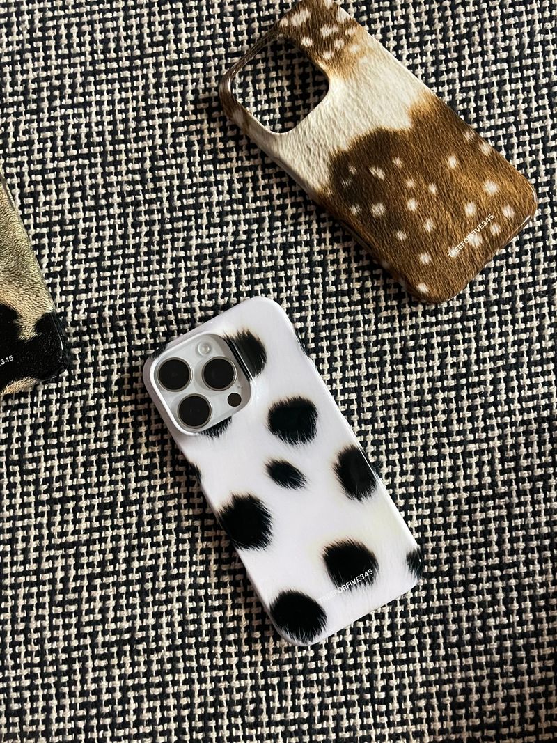 PORKA DOT FUR Hard Case / TREEFORFIVE345
