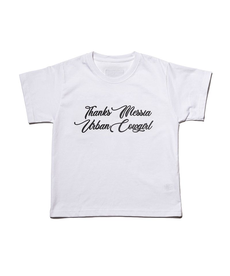 THANKS MESSIA(サンキュー メシア)の「URBAN COWGIRL CROP TSHIRT-WHITE(Tops)」