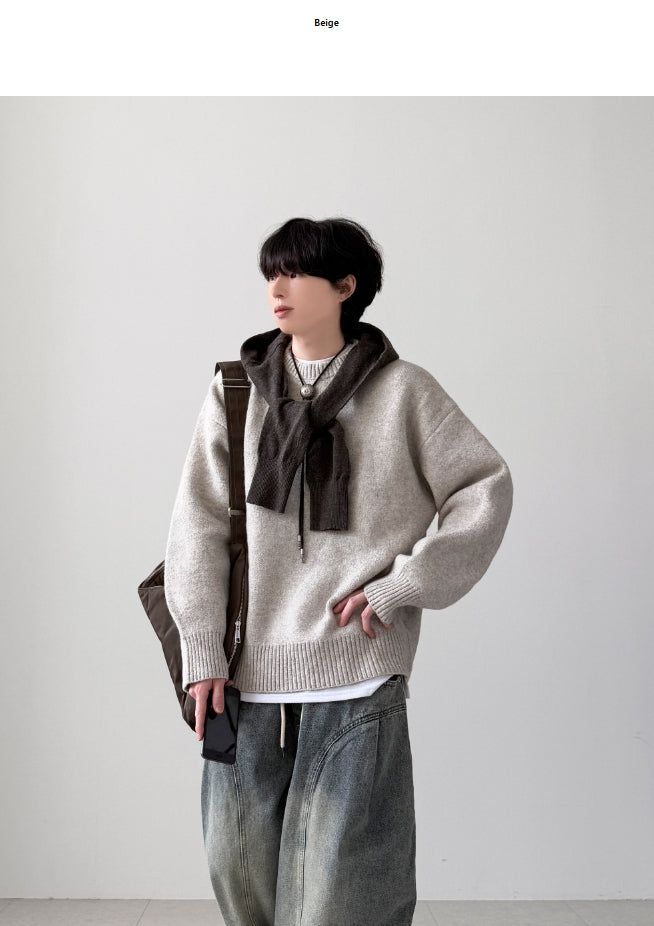 Julie Muffler Hood Knit