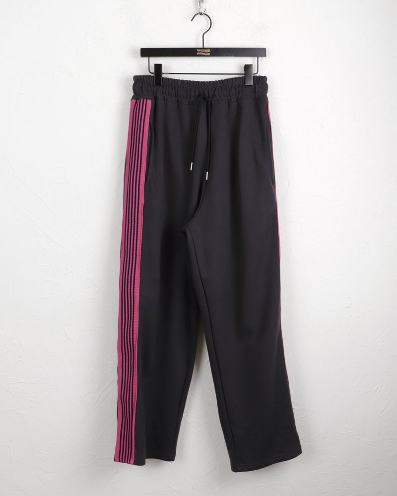 Lat tape line color combination wide training pants