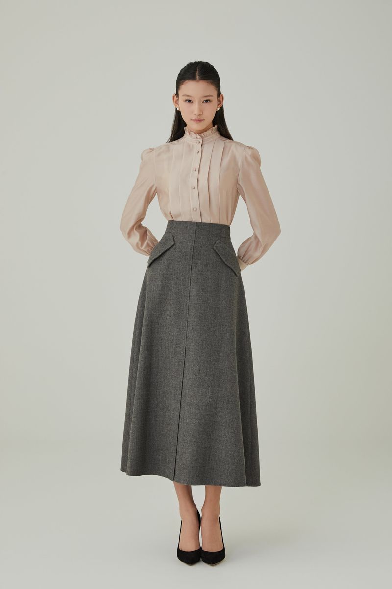 NO.5 TOP - NUDE BEIGE