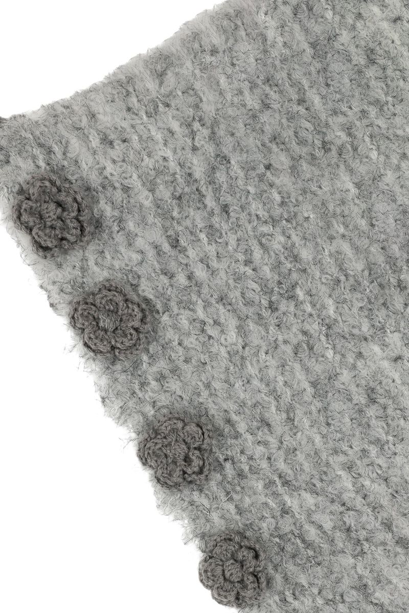 Boucle Flower Bonnet [Gray]