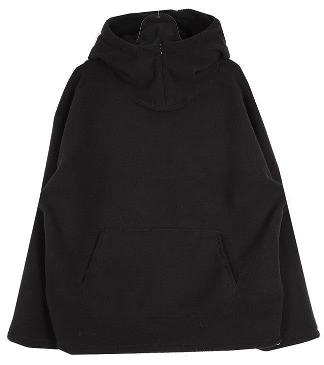 No.0574 3n5t fleece string hood-T