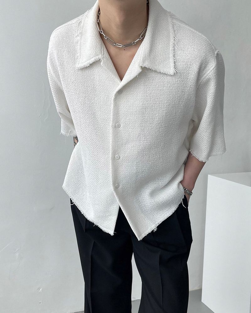 COZINESS（コジネス）の「YM Garden Linen Shirt (2 colors)（Tops）」