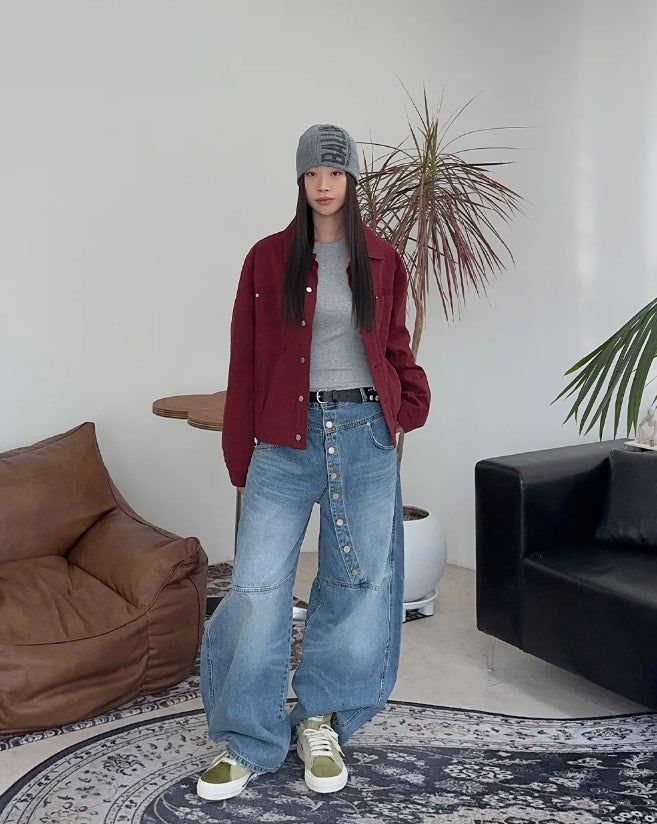 Cliff Dyeing Cotton Jacket
