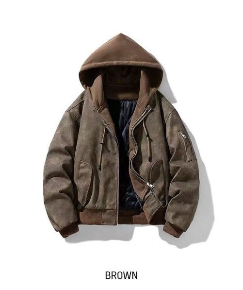 Wiz Hood Layered Double Padding