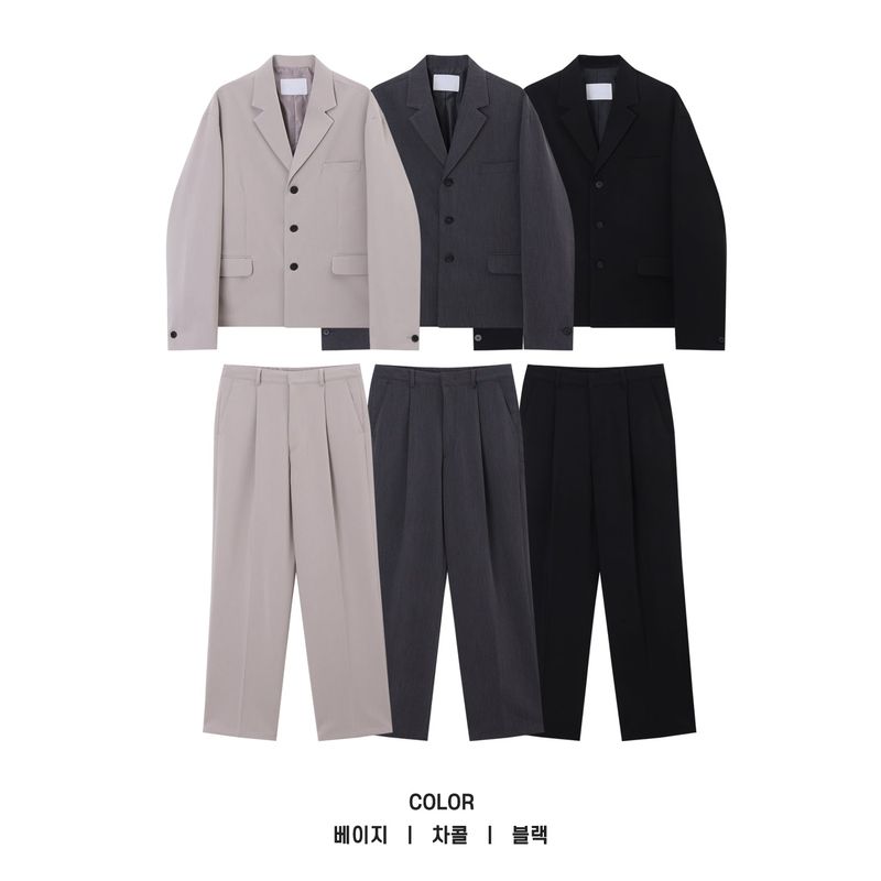 Roma Cropped Jacket (3color)