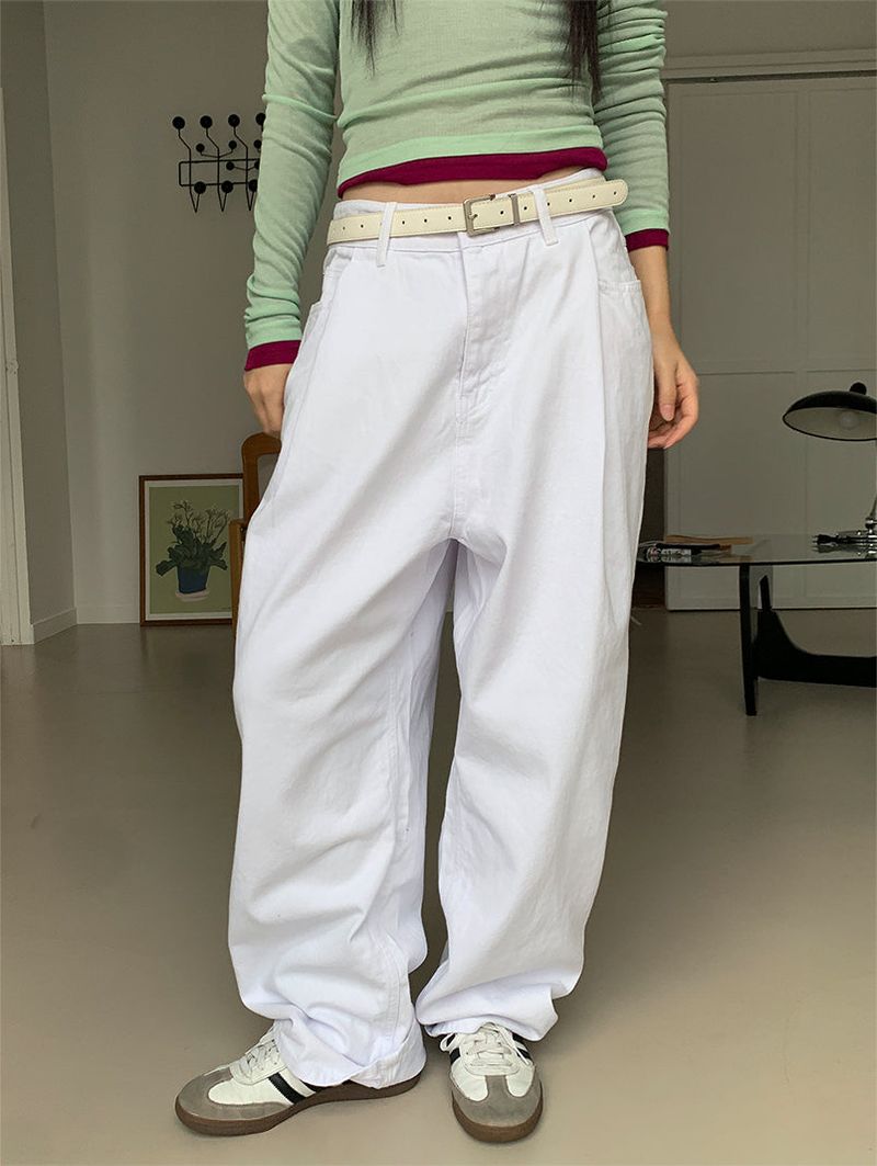 COTTON PINTUCK JEANS (2C)