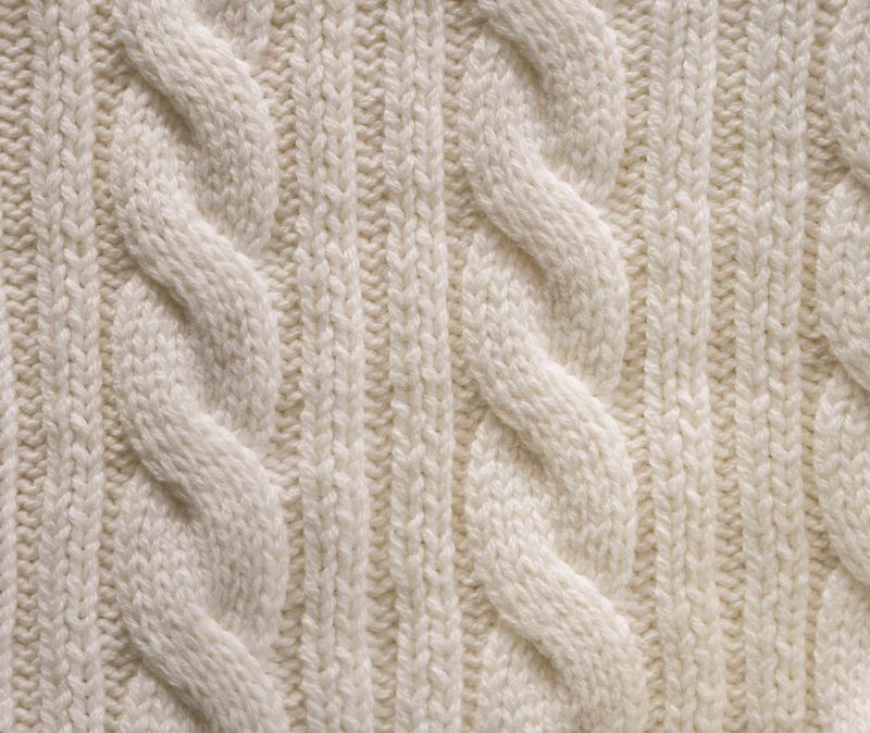 (01 Ivory) Twisted Knitted matte AirPods Case