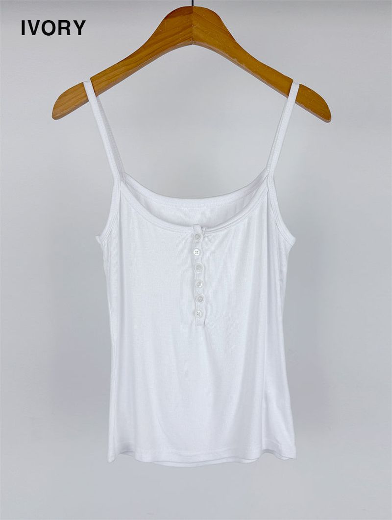 BUTTON FIT SLEEVELESS (6C)