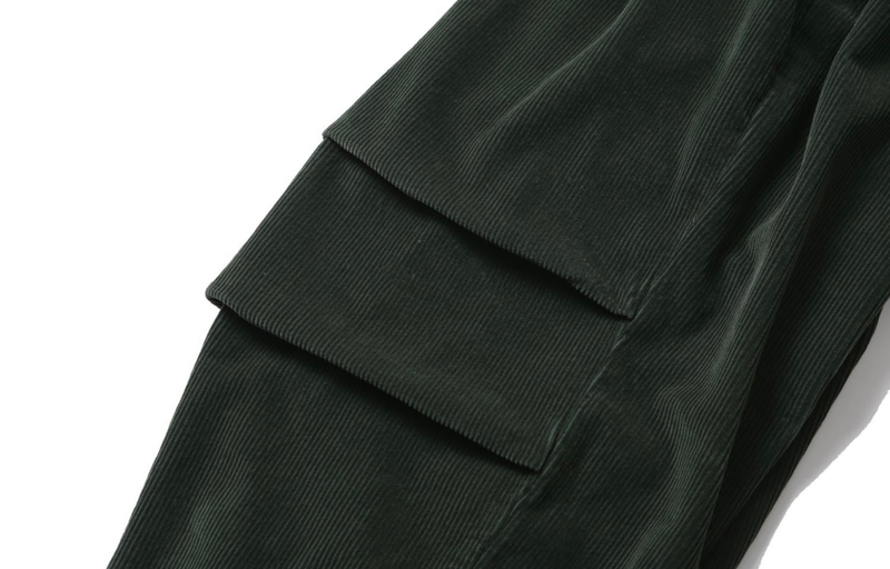 ADEL CORDUROY DOUBLE PINTUCK PANTS