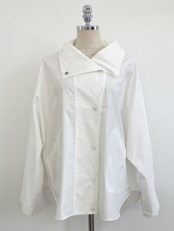 Baren Trench Half Coat Bomber Jacket