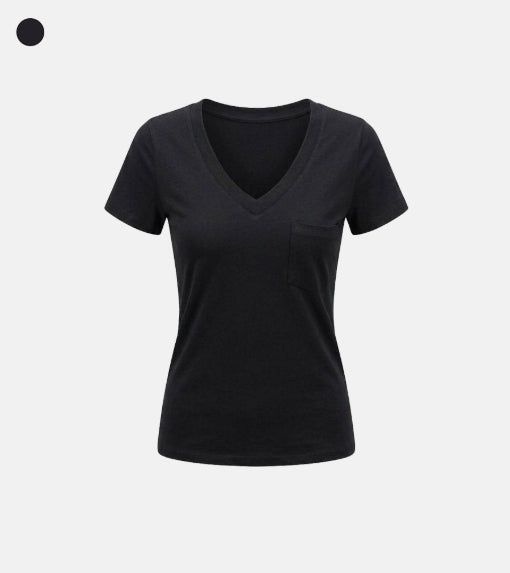 Light V-Pocket T-shirt