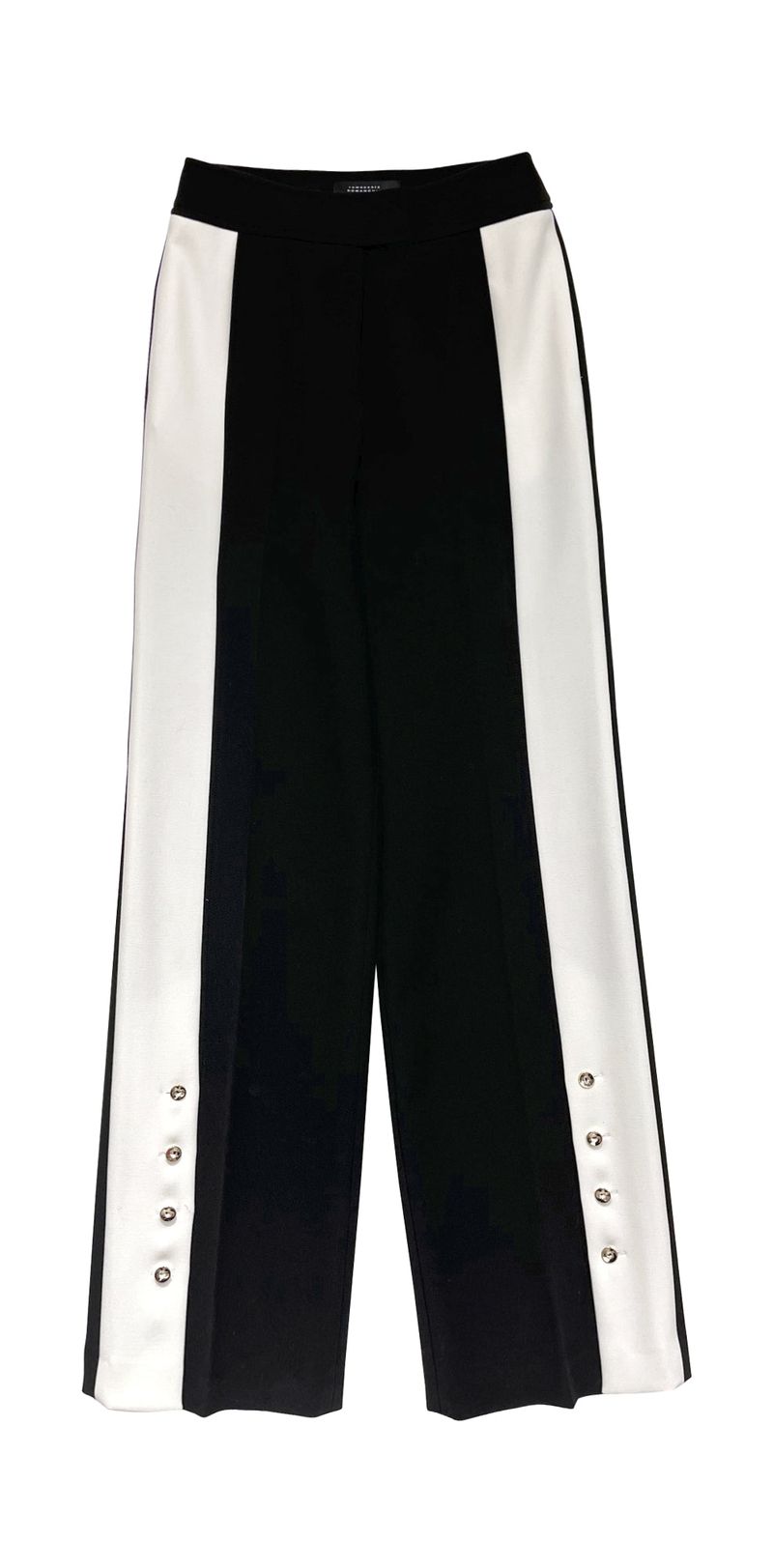 Button slit pants