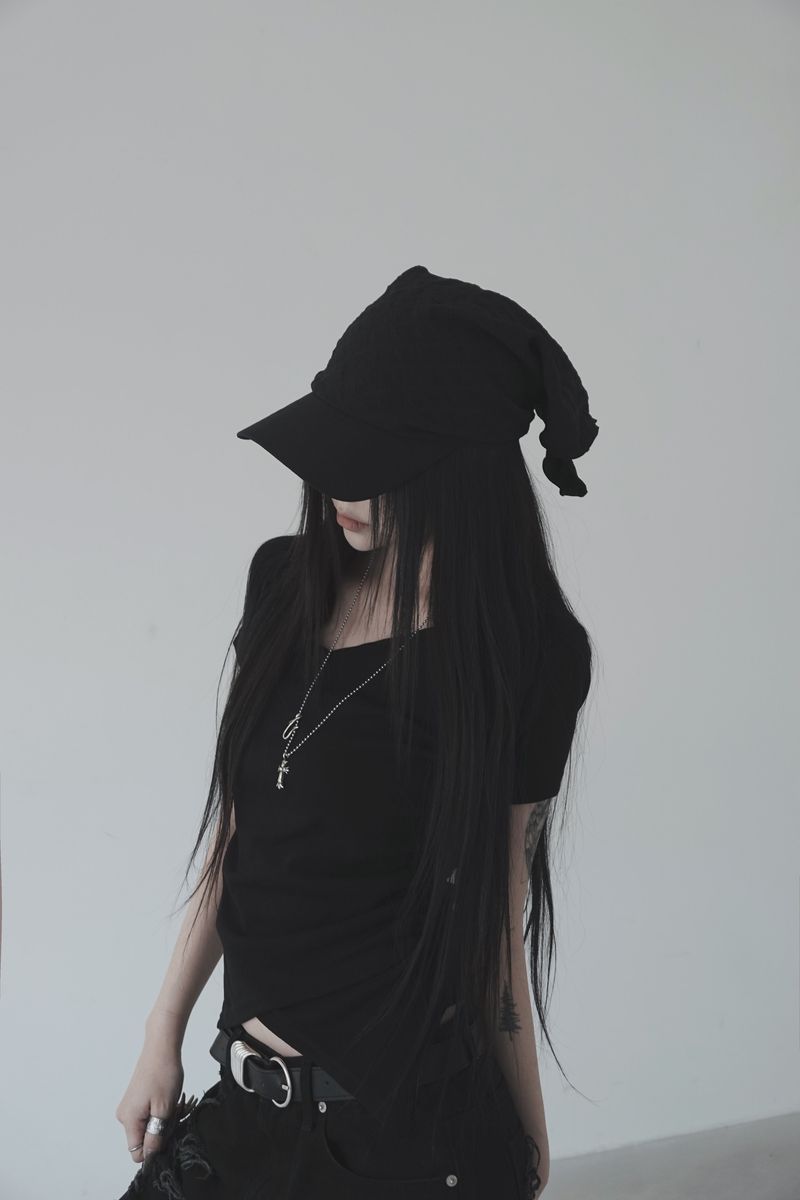 wrinkle bandana cap