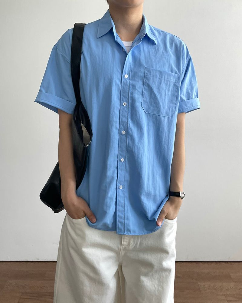 IDF（アイディーエフ）の「Serin Nylon Short Sleeve Shirt（Tops）」