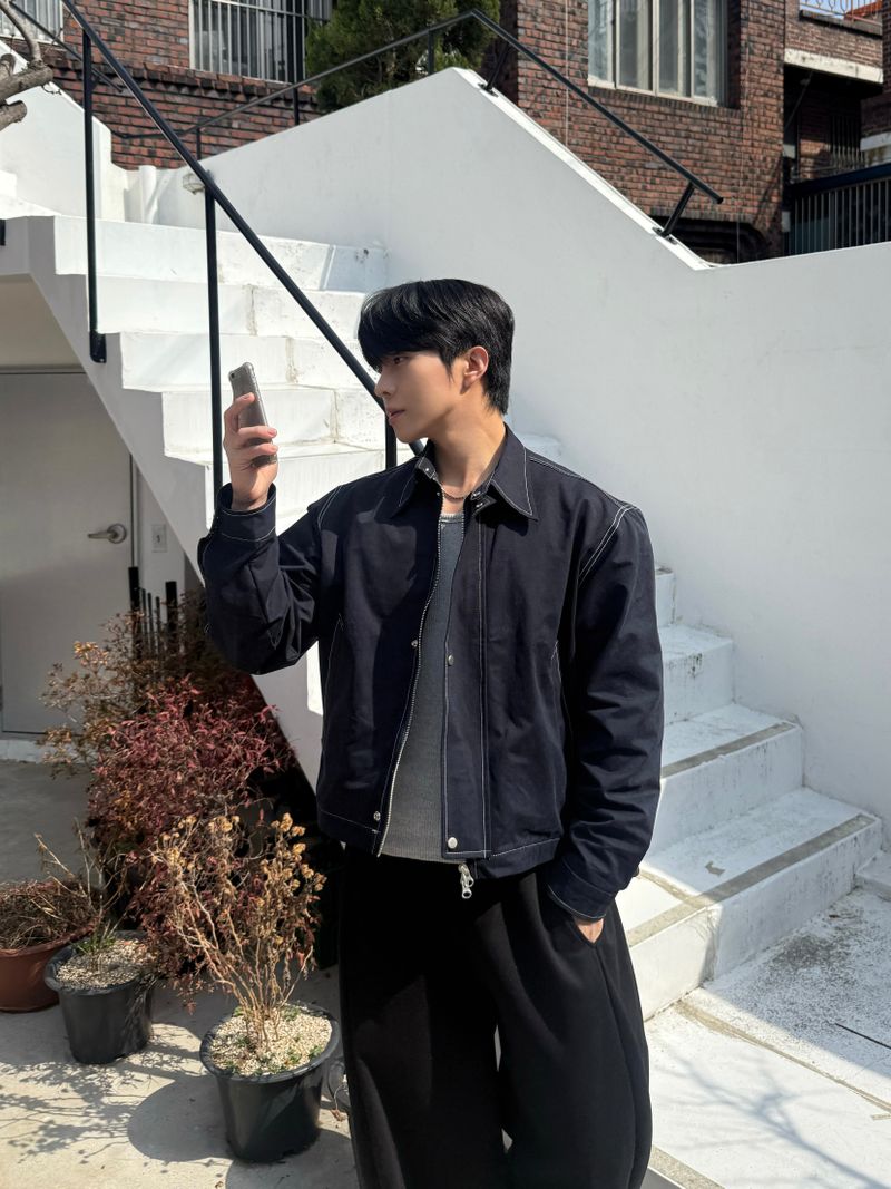 Ron tracer crop jacket