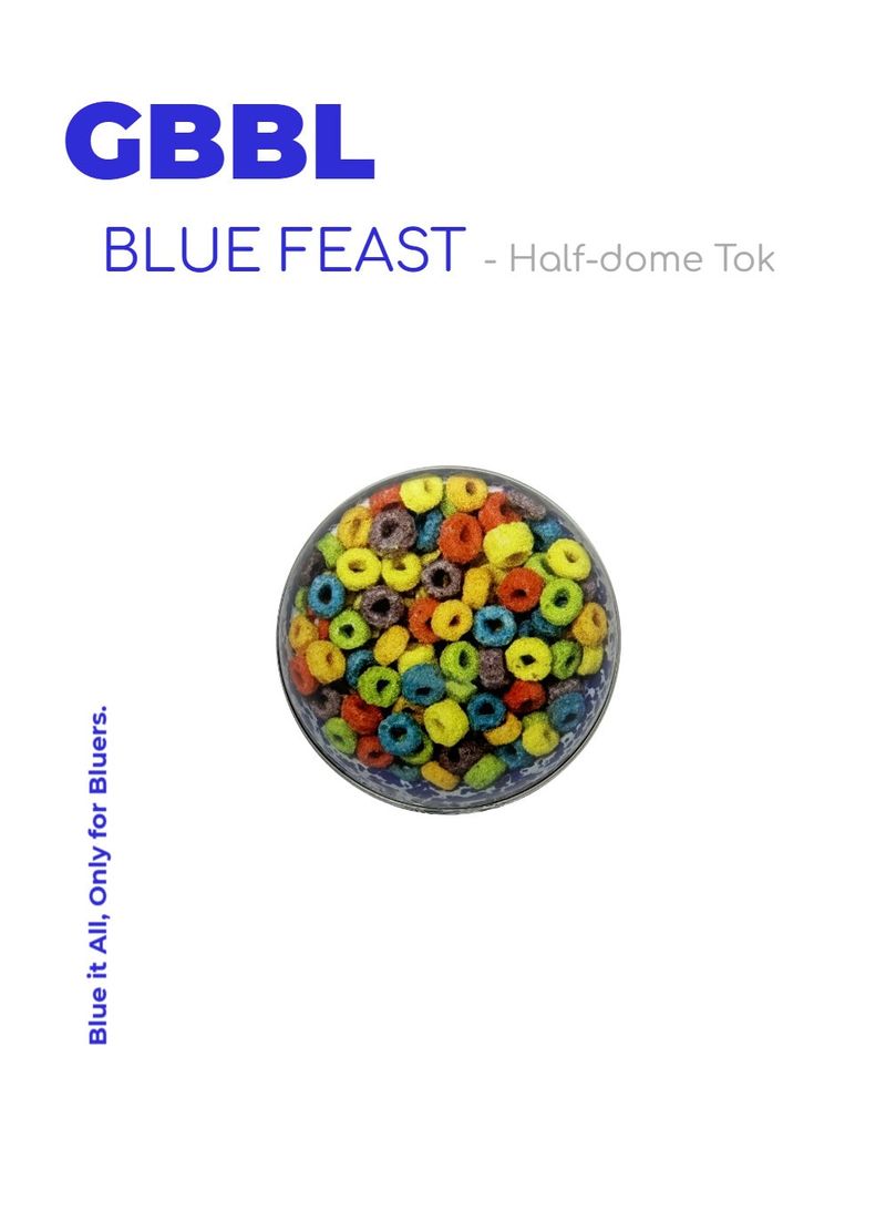 GBBL（ジービービーエル）の「ブルーフィースト- [Half-Dome Tok] - トランスペアレントボディ（スマホグッズ/小物）」
