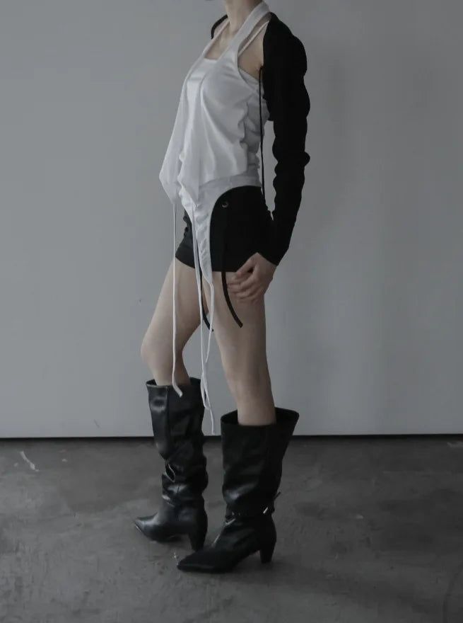 Now Halter Bustier Sleeveless