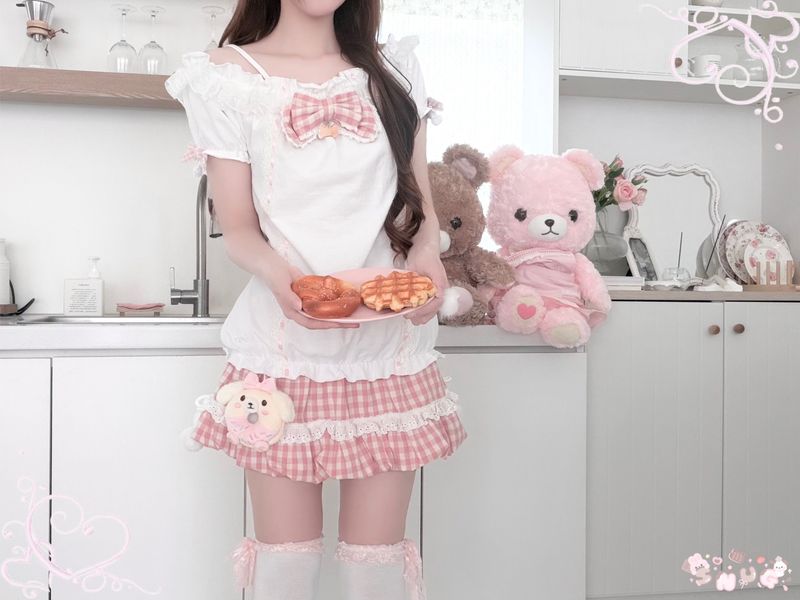 パフェスカート ♡ ストロベリーパフェ