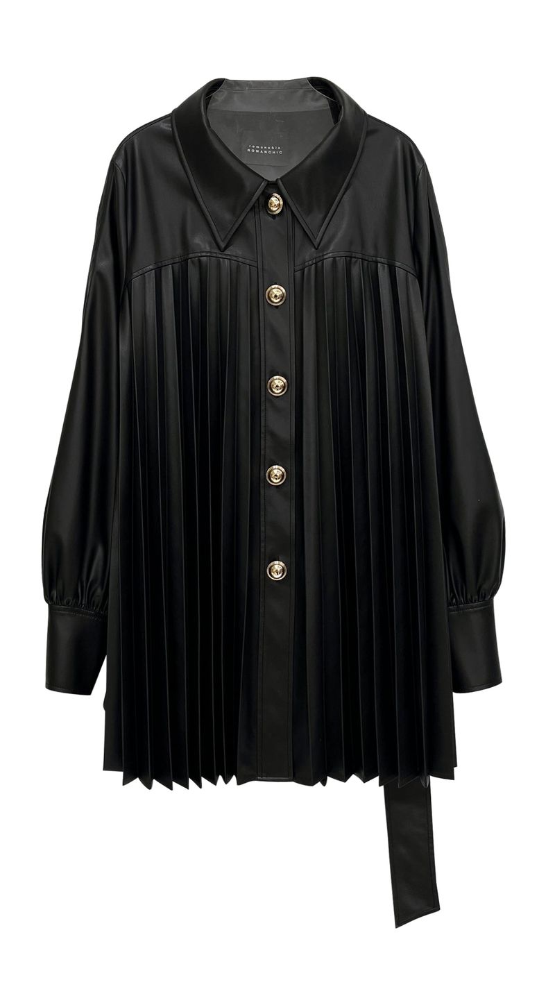 Pleated jacket