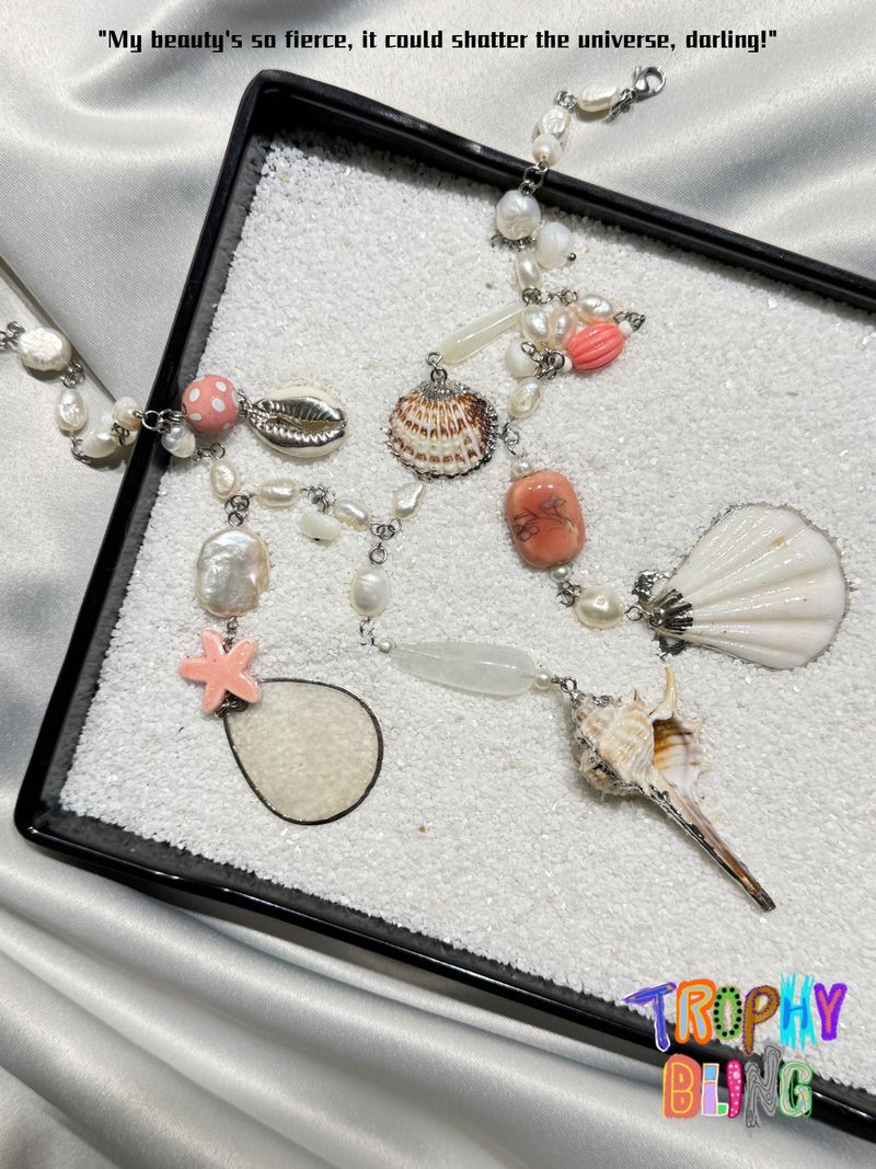 Natural Pearl Wind Chime Necklace