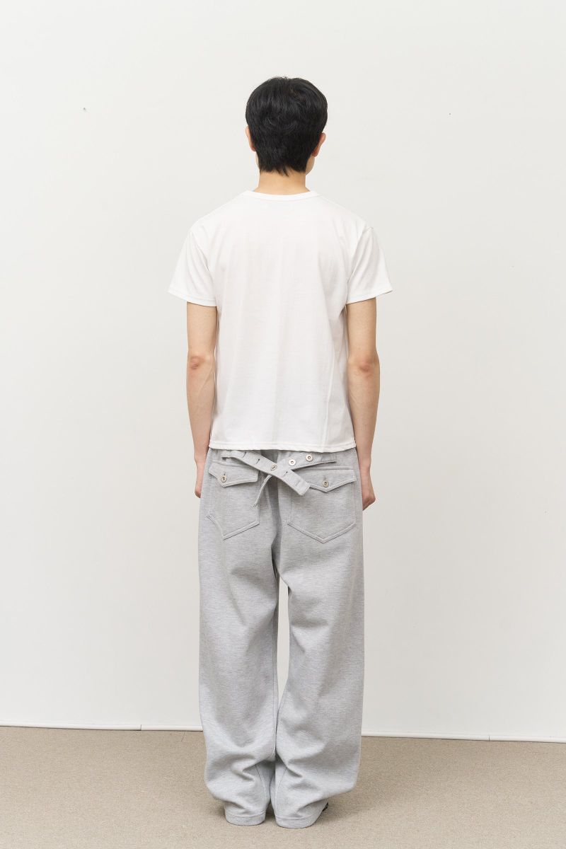 L Back Curved Pants