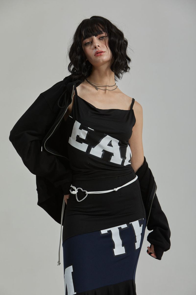 LEADER ZIP-UP -BLACK