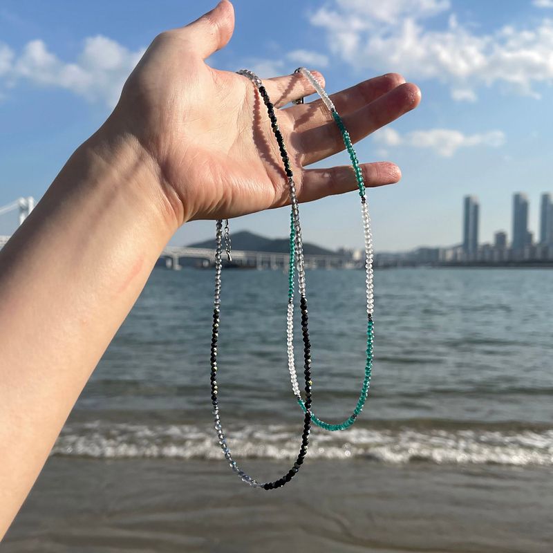 COZINESS（コジネス）の「BYATTENTION Beach Stone Necklace (2 colors)（Accessories）」