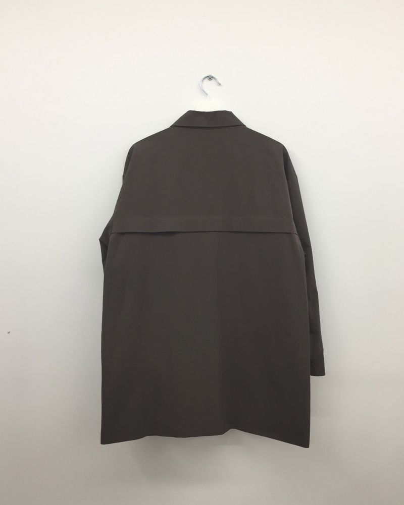 Single collar utility half coat (2color)