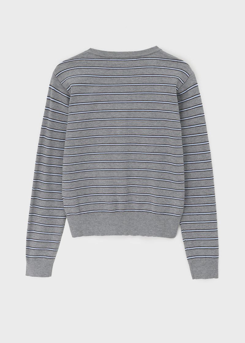 [MADE] Phoneradi Striped Knit Cardigan