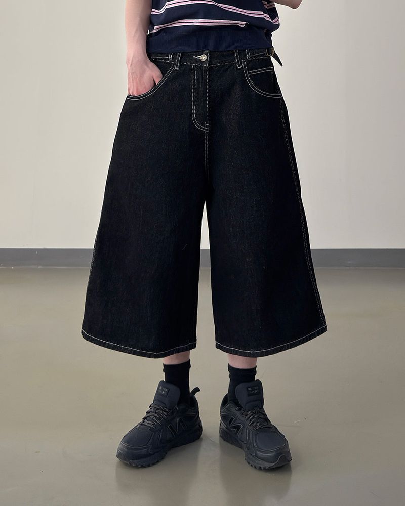 Kyle Selvedge Bermuda Denim Pants