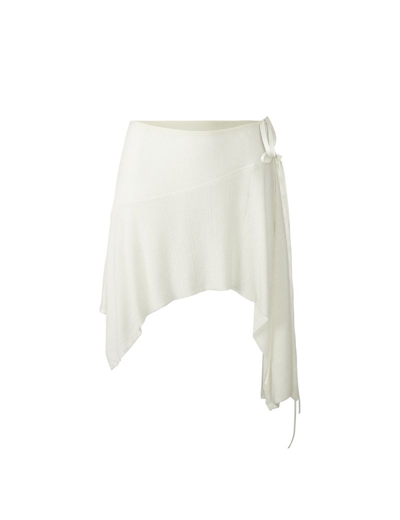 Innermuseum（インナーミュージアム）の「Ballerina Drape Skirt ver.2 (IVORY)（Skirts）」