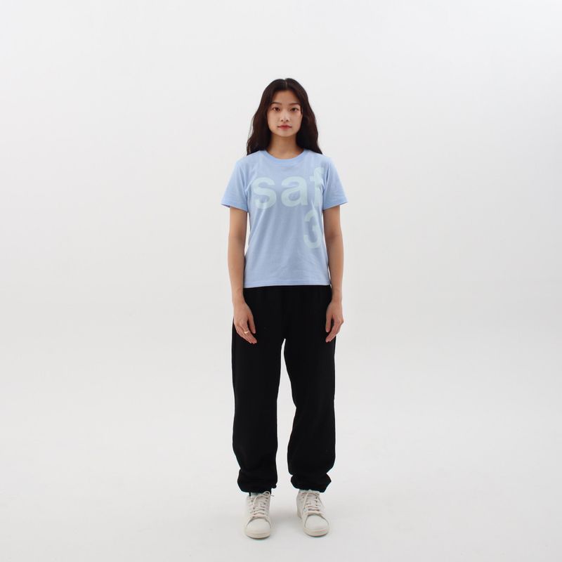 1/2 BASIC SAFARI TEE (SKY)